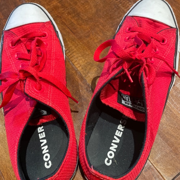 Red Converse - Picture 3 of 4